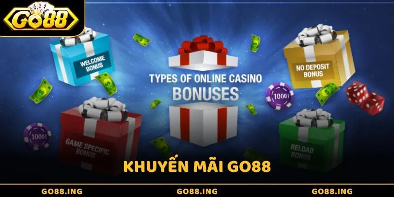 Khuyến mãi Go88 – Nhận thưởng cực dễ, chơi là có quà