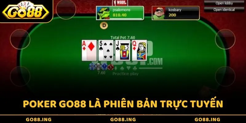 Hướng dẫn chơi Poker Go88 thành thạo cực đơn giản